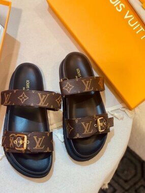 Louis Vuitton  Monogram Black and White Sneakers